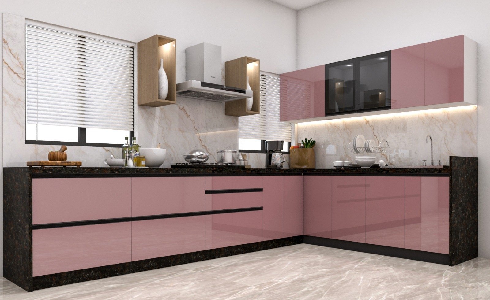 Modular kitchen design 8 by Vastva Studio
