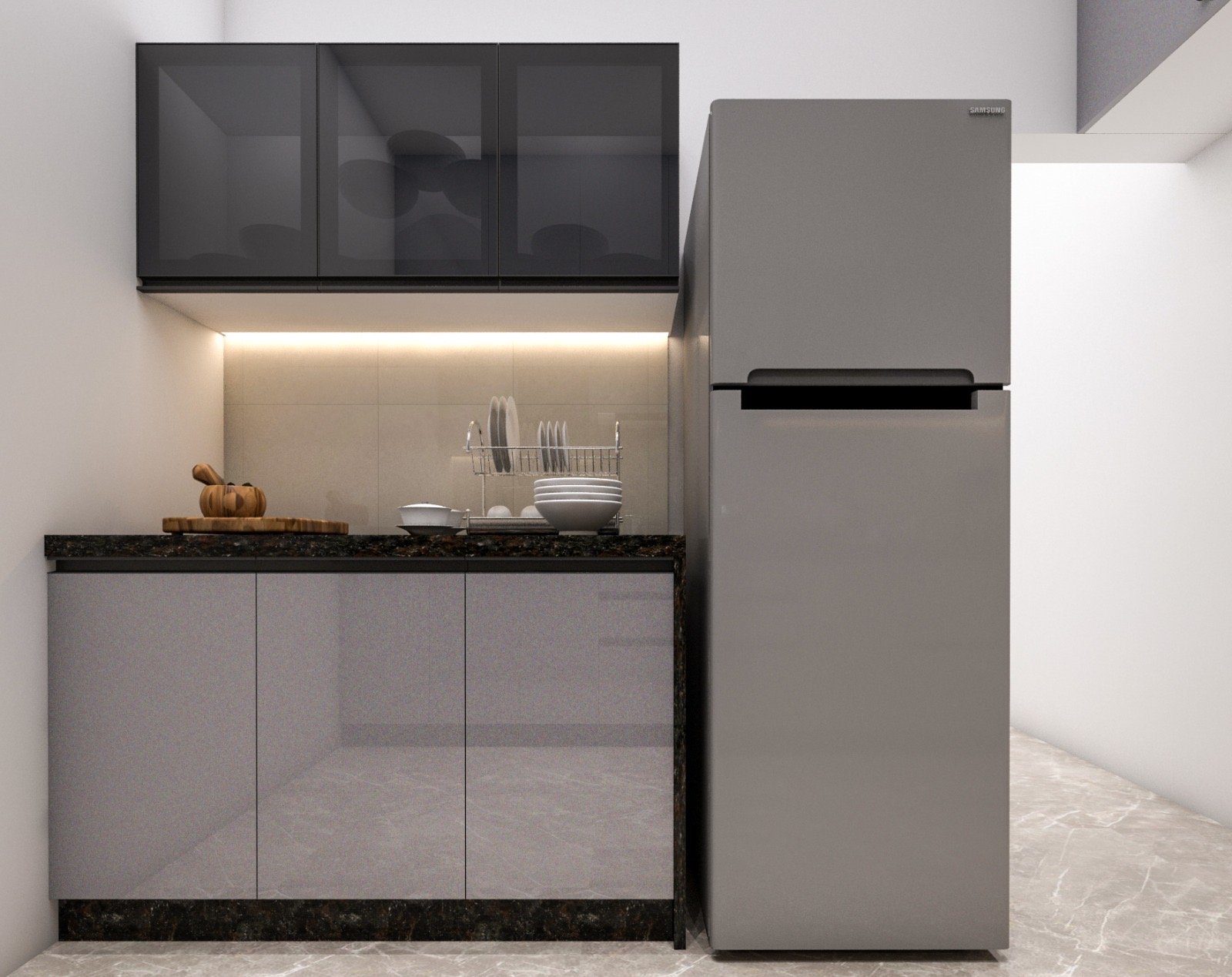 Modular kitchen design 10 by Vastva Studio