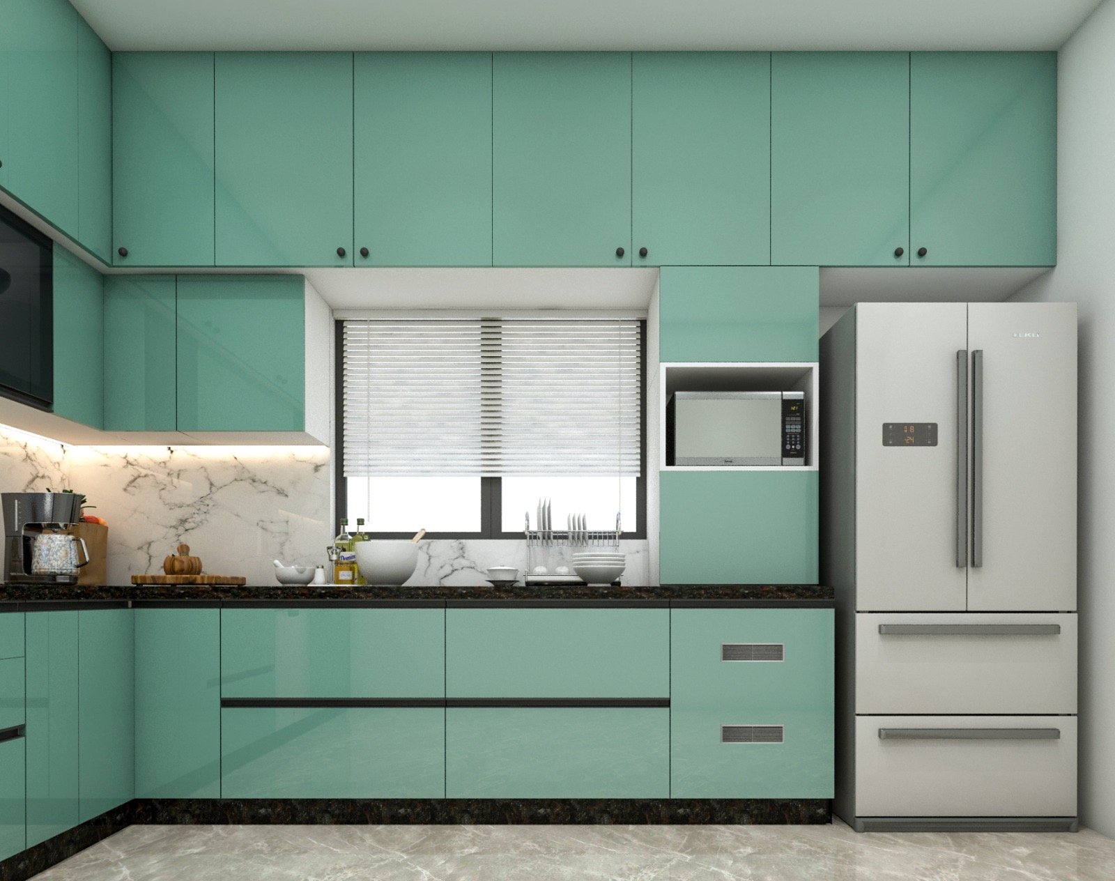 Modular kitchen design 12 by Vastva Studio