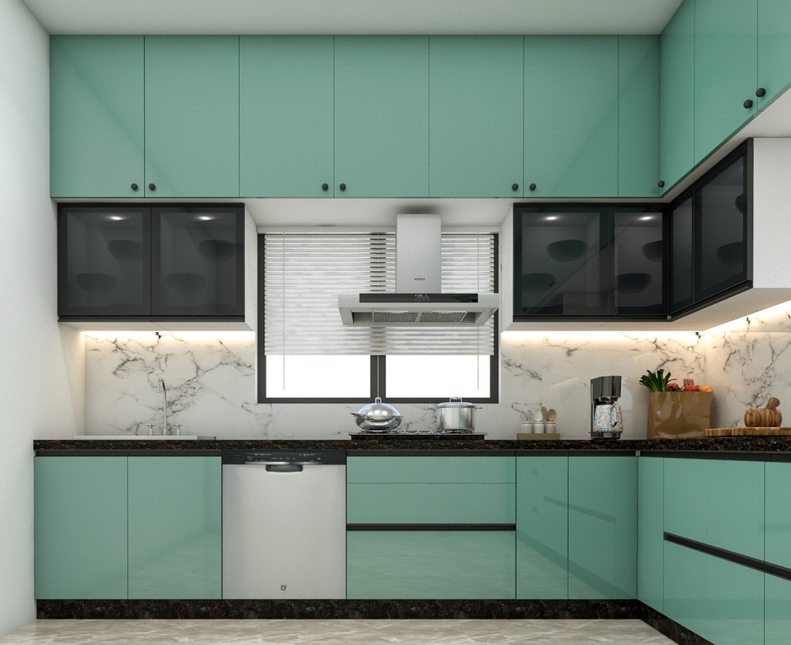 Modular kitchen design 14 by Vastva Studio