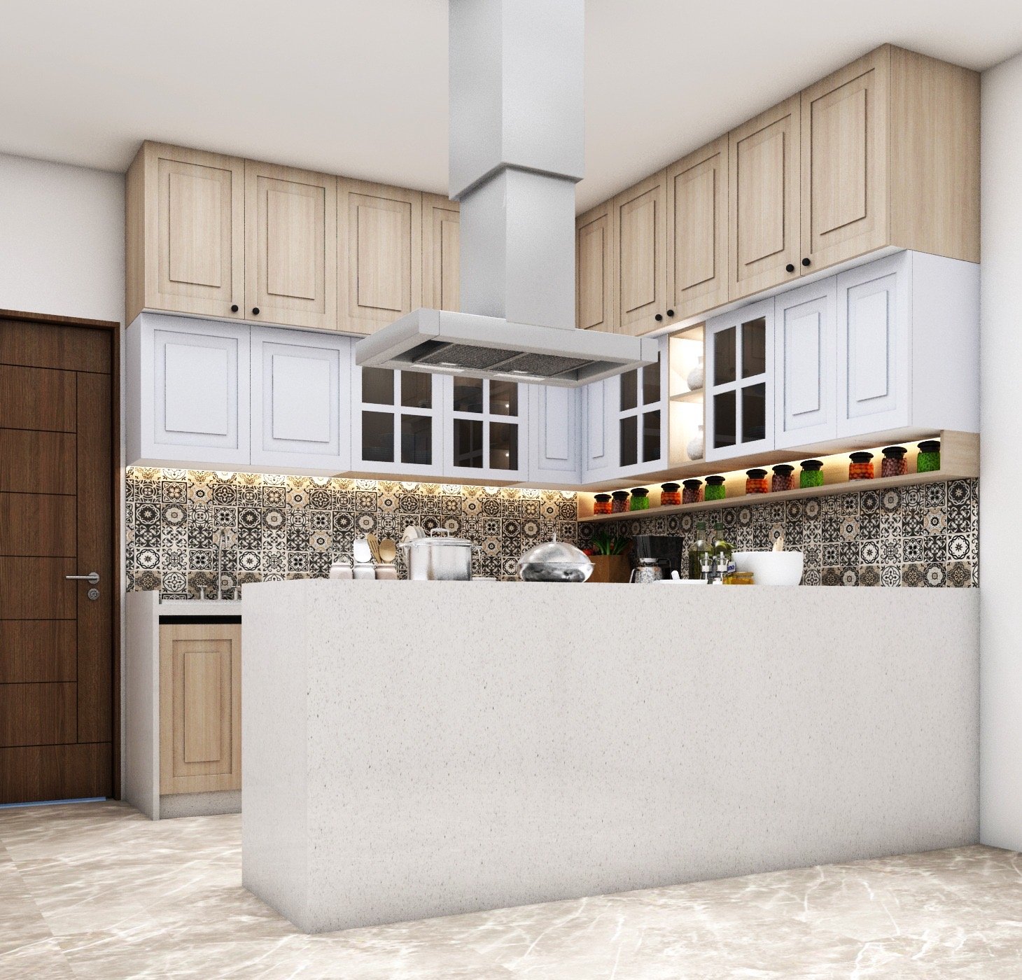 Modular kitchen design 24 by Vastva Studio